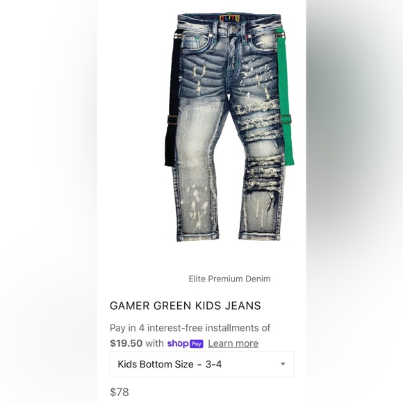 Toddler jeans - Picture 2 of 2